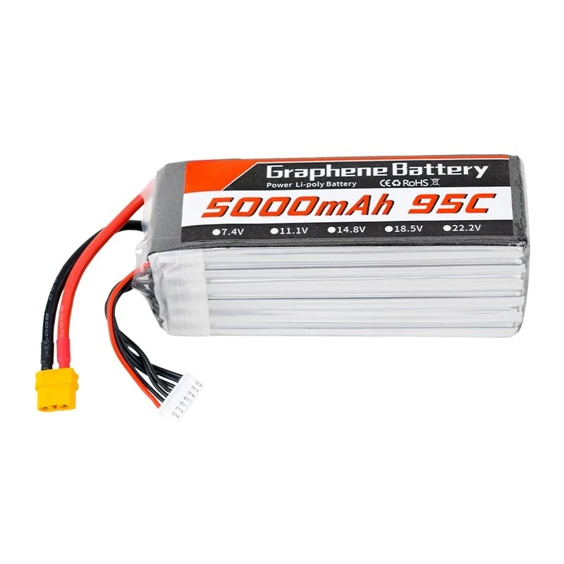 6S 22.2V 5000mAh 95C Graphene  - 6S Lipo Battery 22.2V 5000Mah review and price
