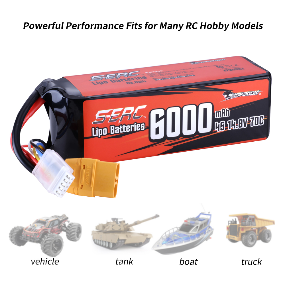 SUNPADOW 4S Lipo Battery for 1 - 4S Lipo Battery 14.8V 6000Mah review and price