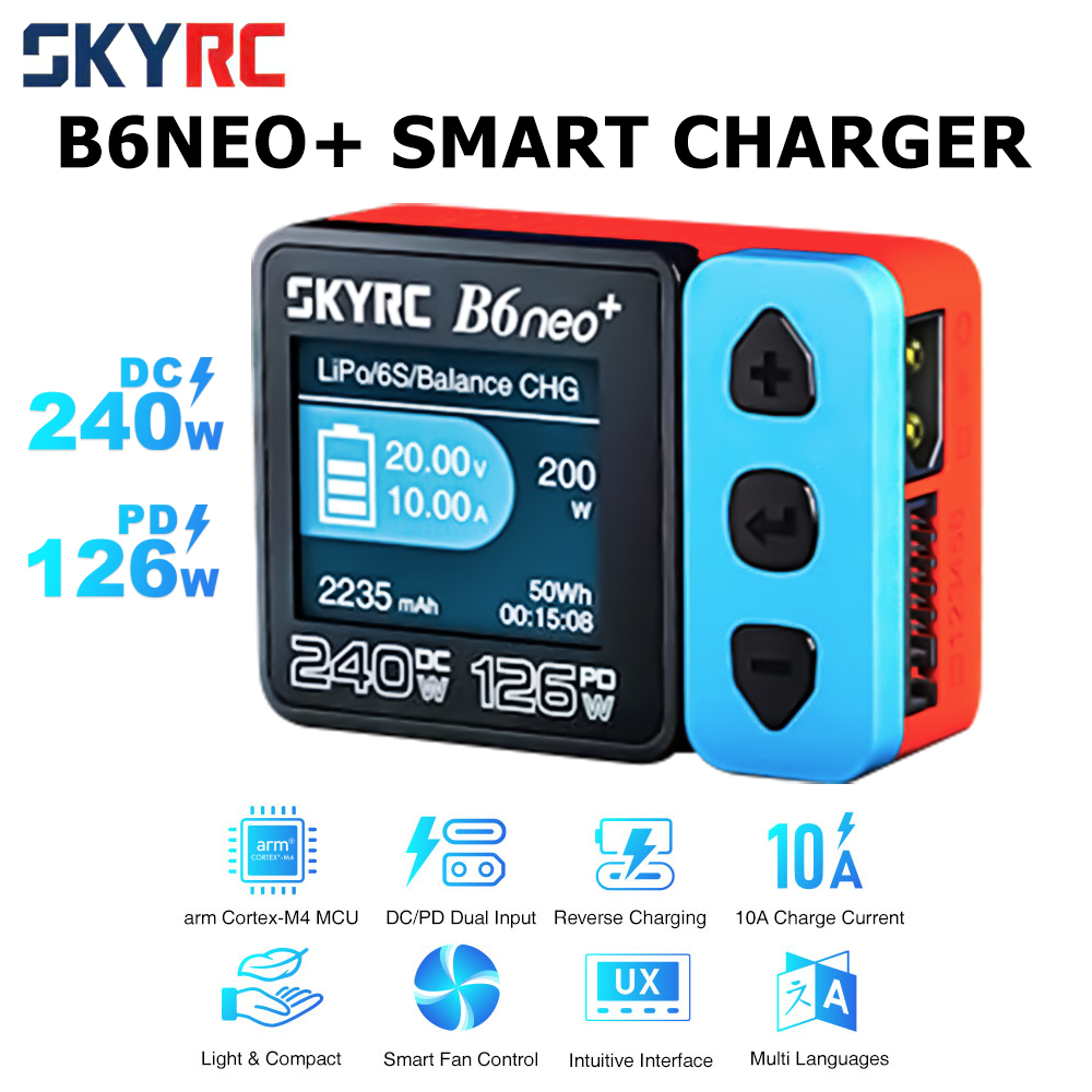 SkyRC B6 Neo Smart Charger DC  - Skyrc B6 Neo Smart Charger review and price