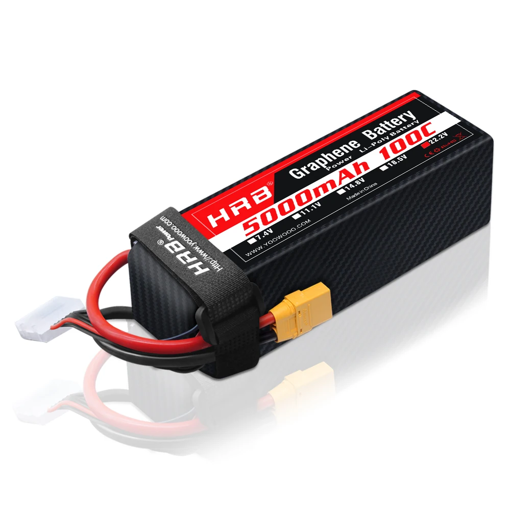 1PC HRB 22.2V Graphene Battery - 6S Lipo Battery 22.2V 5000Mah review and price